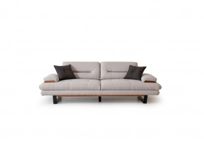 Luxus Sofa 3 Sitzer Möbel Wohnzimmer Designer 238cm Couchen Sofas